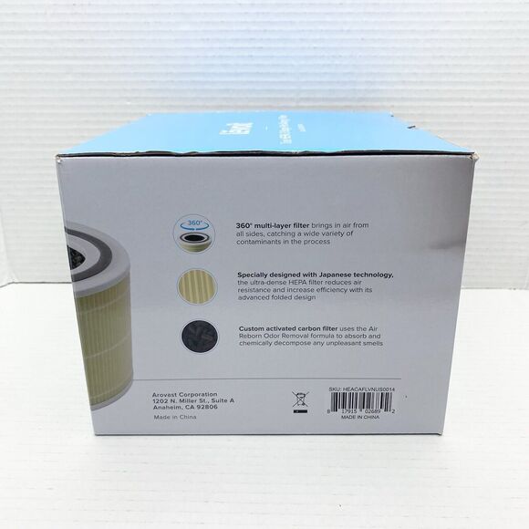 Levoit Air Purifer Pet Allergy Filter True HEPA Core 300-RF-PA- New Open Box - Picture 5 of 6